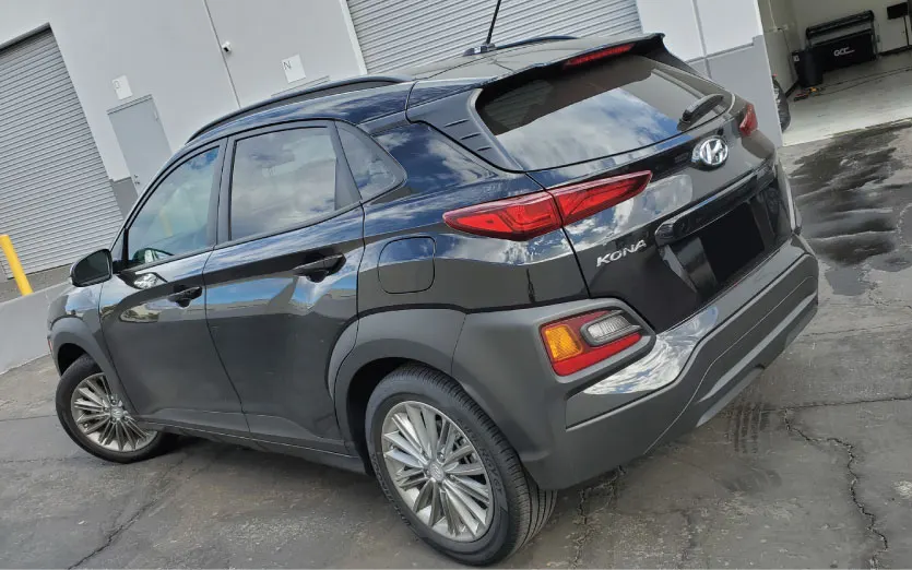 Cincinnati Car Tinting full ceramic window tint on a family SUV in White Oak, Colerain Township, Ohio